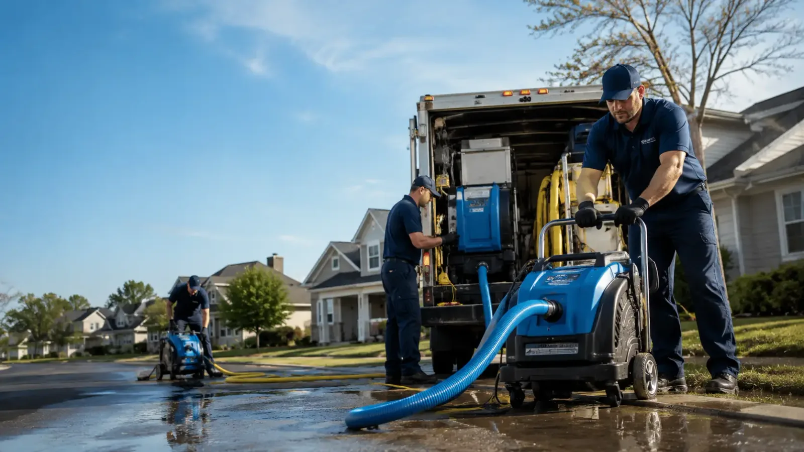 Flood Damage Cleanup in Lehigh, OK